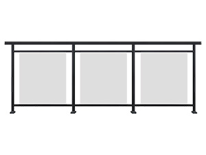 鋁合金玻璃護(hù)欄