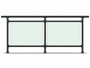 小區(qū)玻璃護欄 小區(qū)玻璃護欄