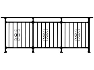 噴塑陽臺欄桿 噴塑陽臺欄桿