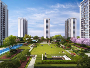 黃山弘元新安郡小區(qū)項目定制連廊防護欄桿產品